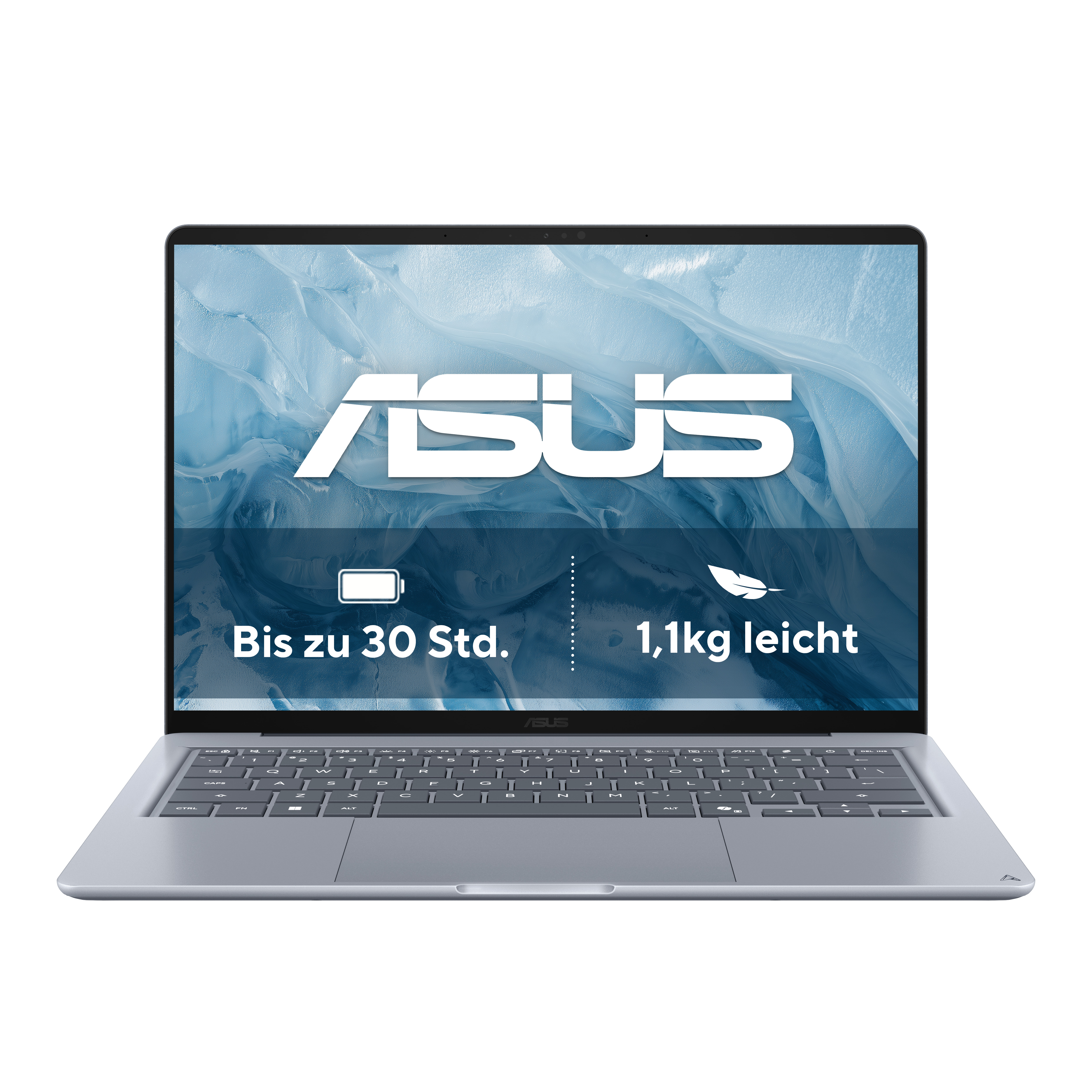 ASUS Zenbook 14 UX3480QA-SF003W Snapdragon X1-26-100/16GB/512SSD/W11 Home Blau