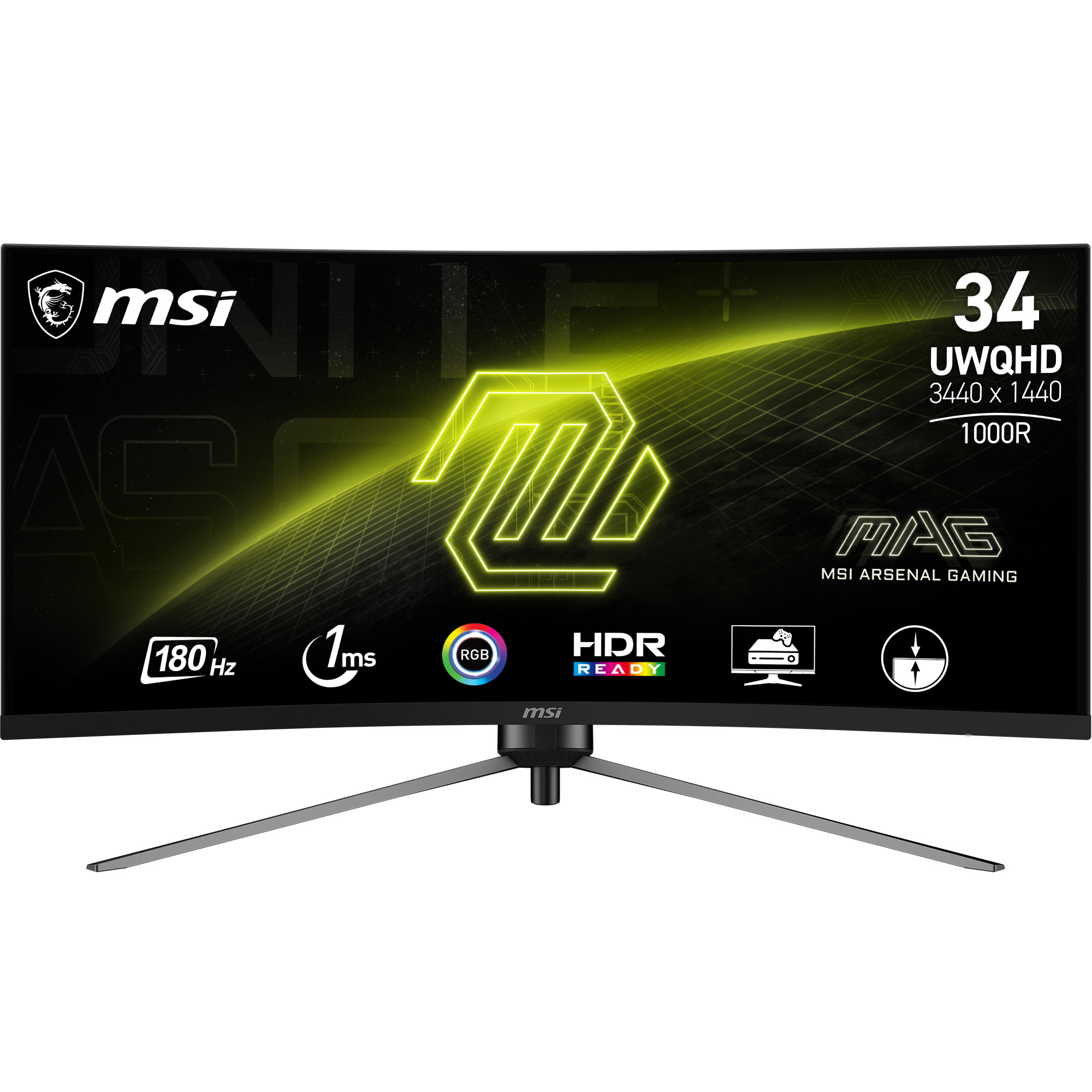MSI MAG345CQRDE 86,4cm (34") UWQHD VA