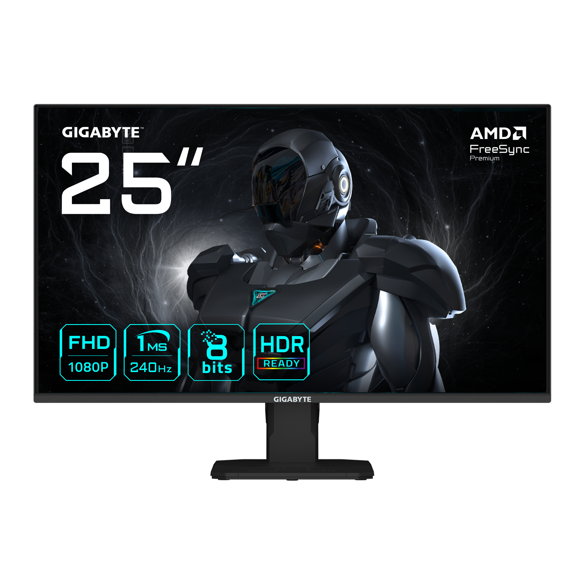 Gigabyte GS25F2A 62,2cm (24,5") FHD IPS Gaming Monitor 16:9 HDMI/DP 240Hz 1ms HDR Sync