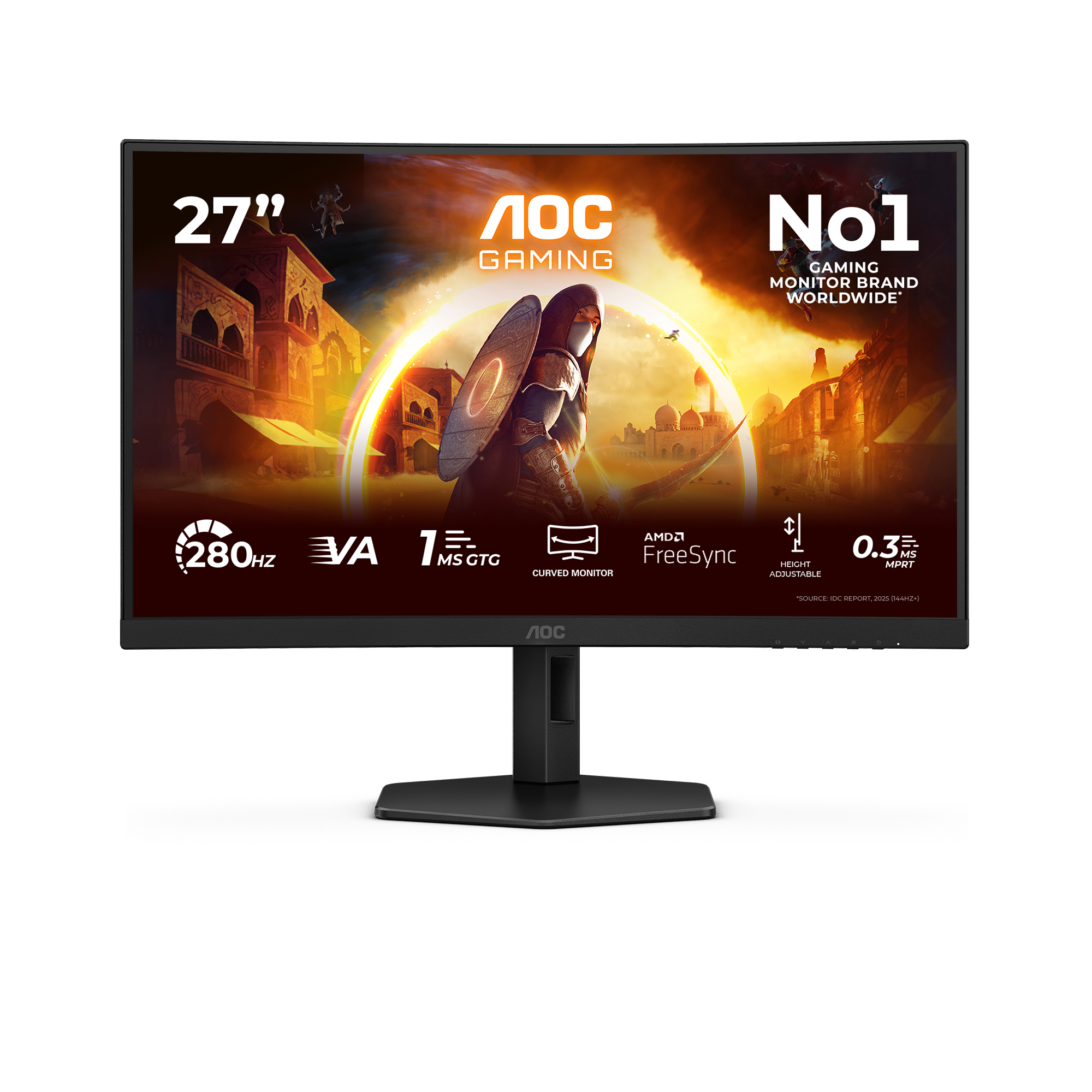 AOC Gaming C27G4ZXU skærm - 27" - Full
