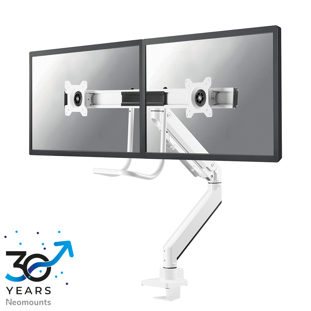 NEOMOUNTS NM-D775DXWHITE 81,28cm 32Zoll Desk Mount desk clamp/grommet