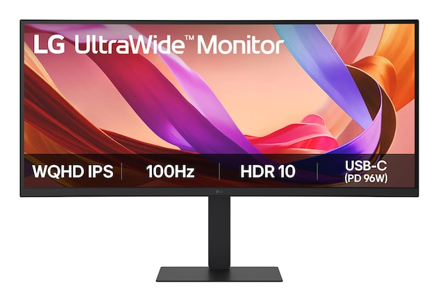 LG UltraWide 34U650A-B 34 IPS 3440 x 1440 (UltraWide) HDMI DisplayPort USB-C 100Hz Dockingskærm