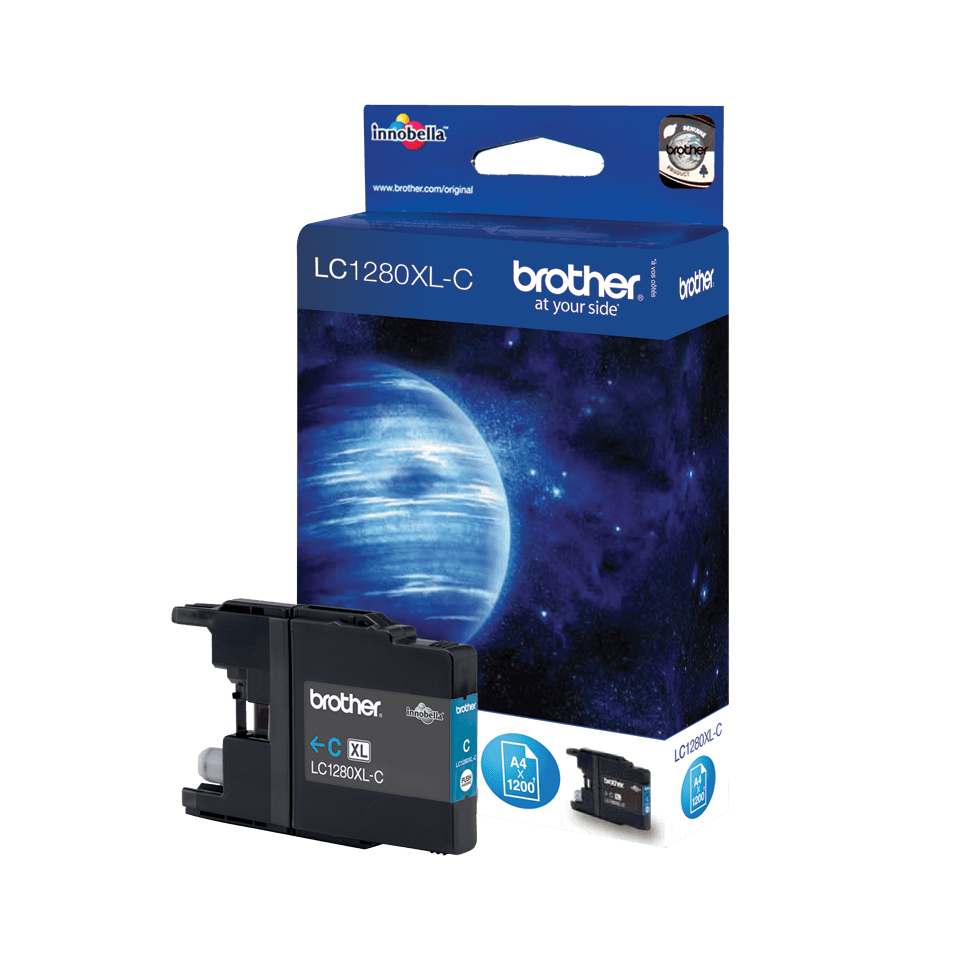 Brother Tinte LC-1280XLC cyan