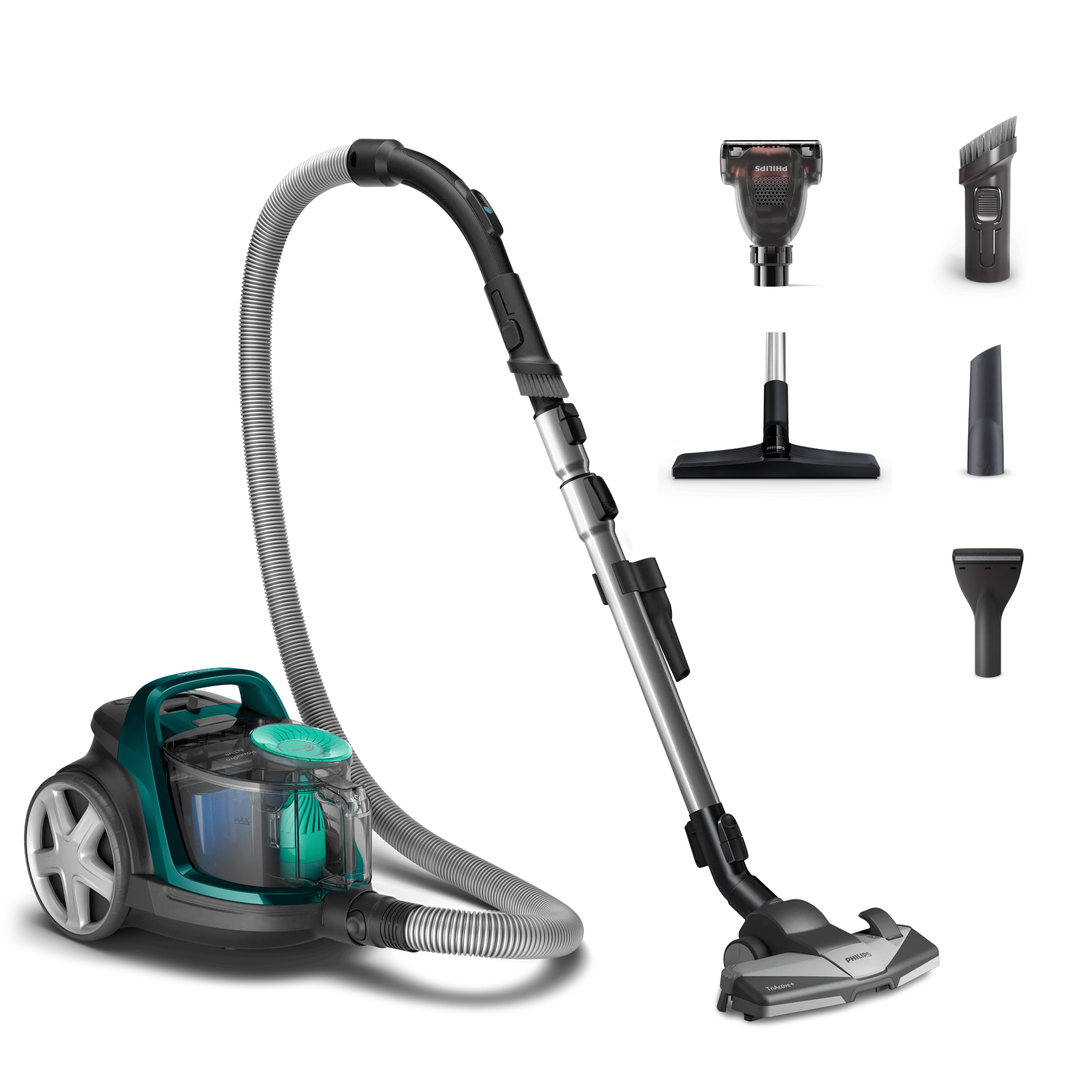 Philips PowerPro Active FC9556 Støvsuger 1.5liter Louros-blå