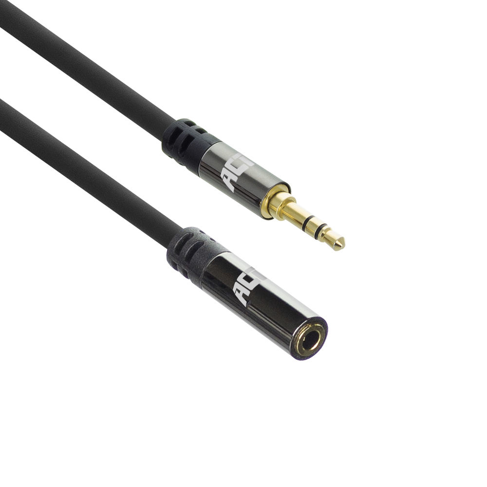 5 meters High Quality audio extension cable 3.5 mm stereo jack male - female