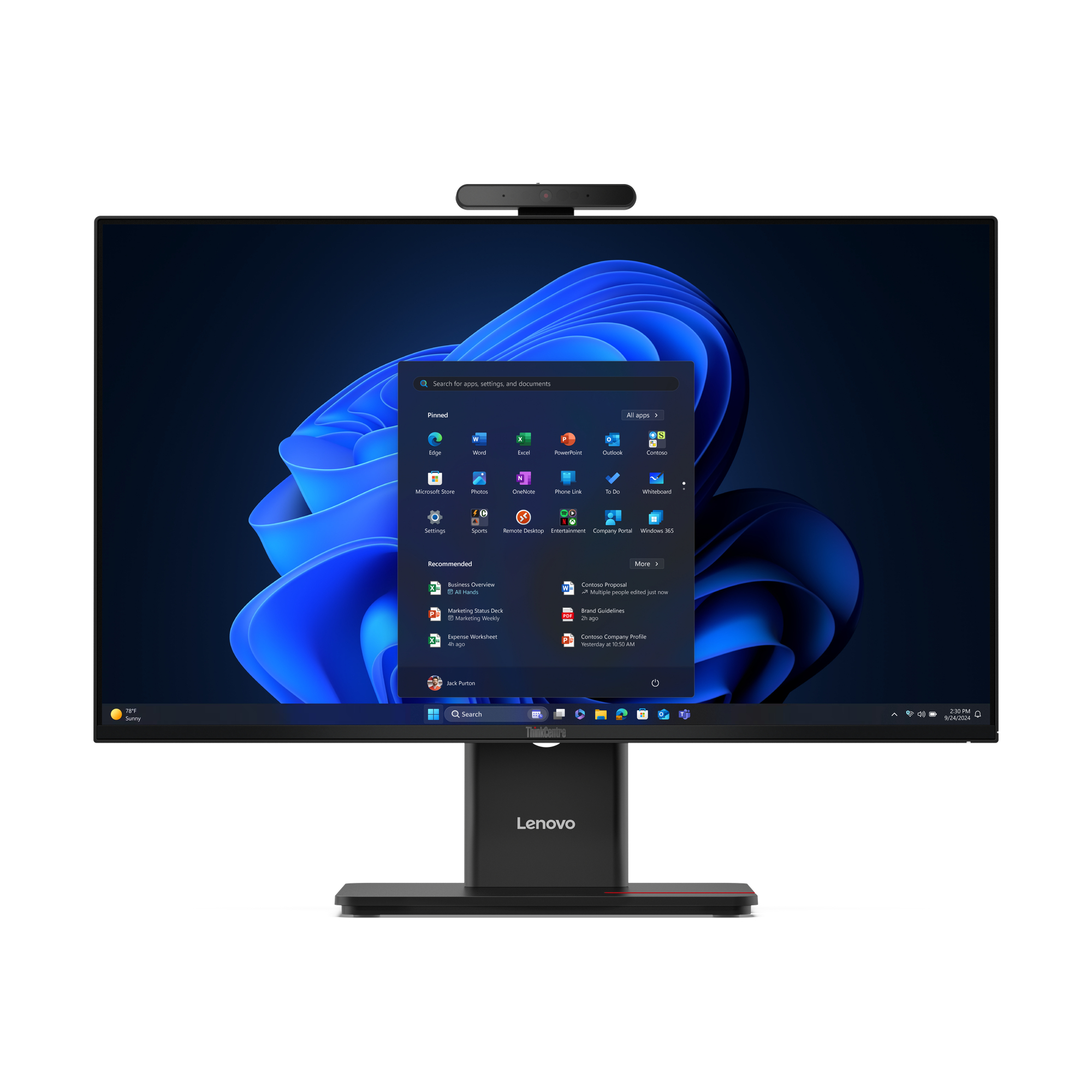 AIO LENOVO ThinkCentre M70a 24 G6 CU5 225T/16GB/512SSD/W11 Pro TopSeller
