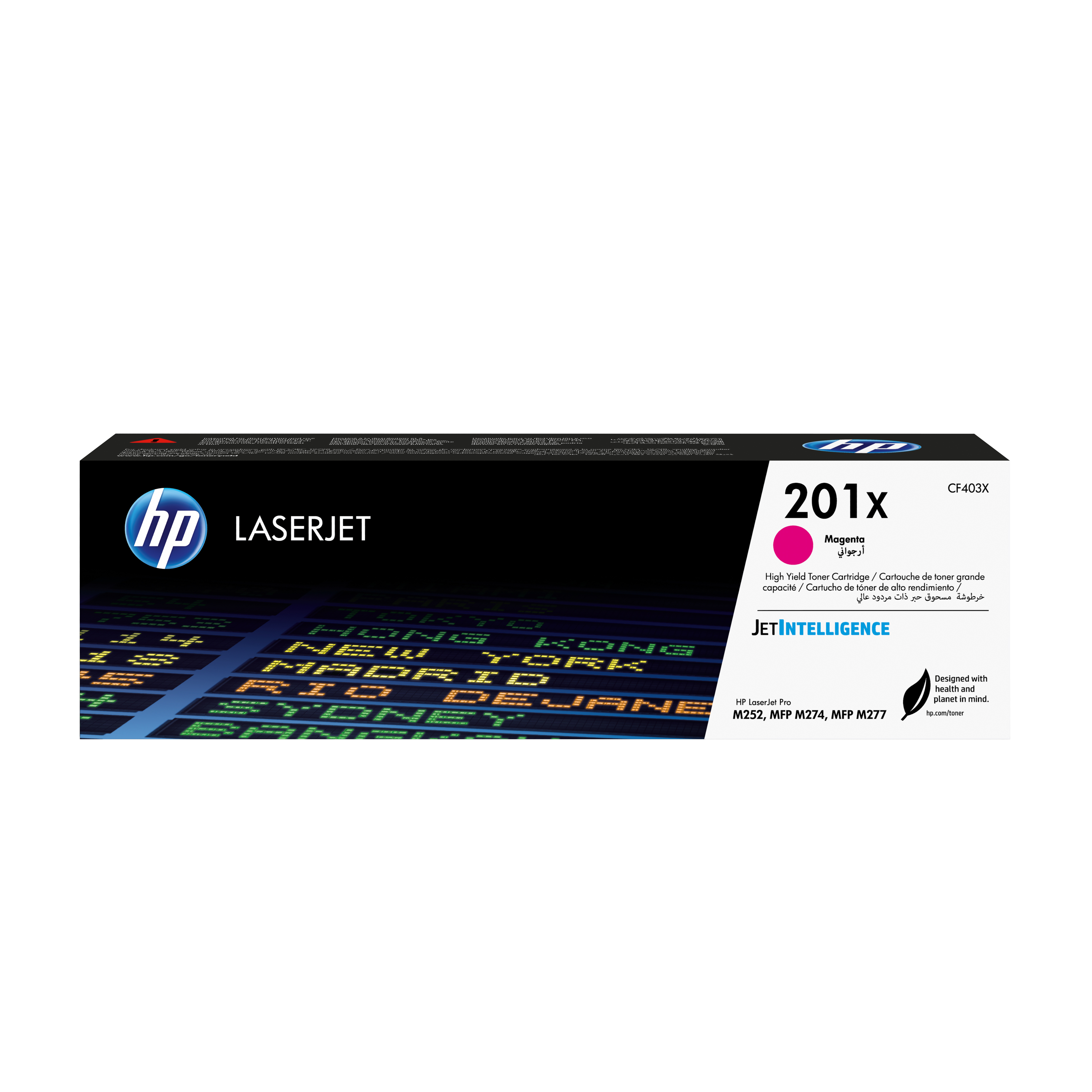 HP 201X - Højtydende - magenta - origi