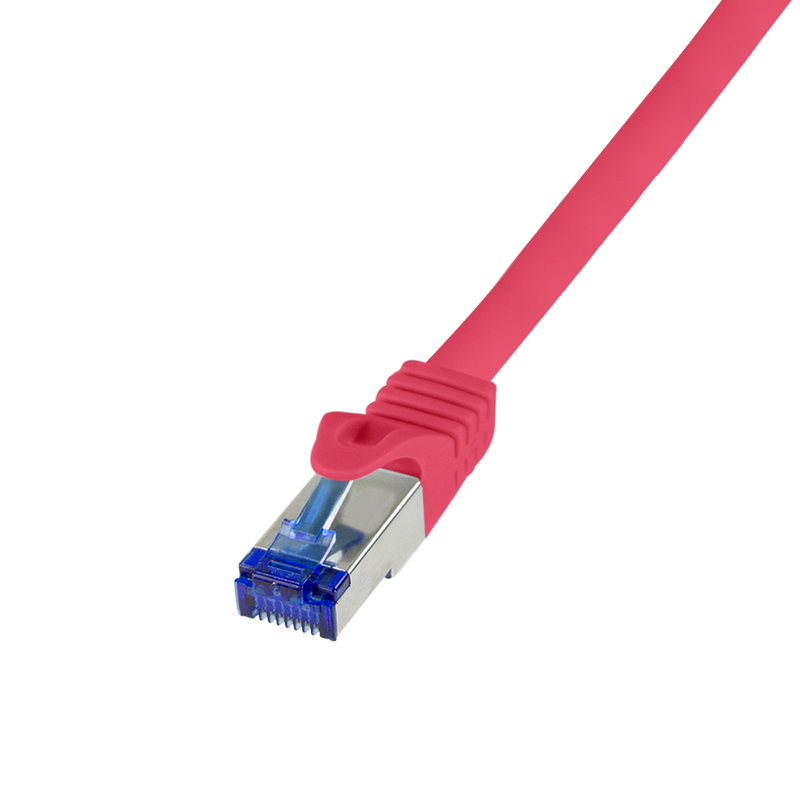 Patch cable Cat.6A S/FTP Ultraflex GHMT certified, red 5.0m