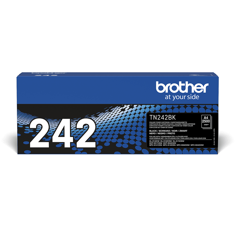 Brother Toner TN-242BK Schwarz bis zu 2.500 Seiten nach ISO/IEC 19798