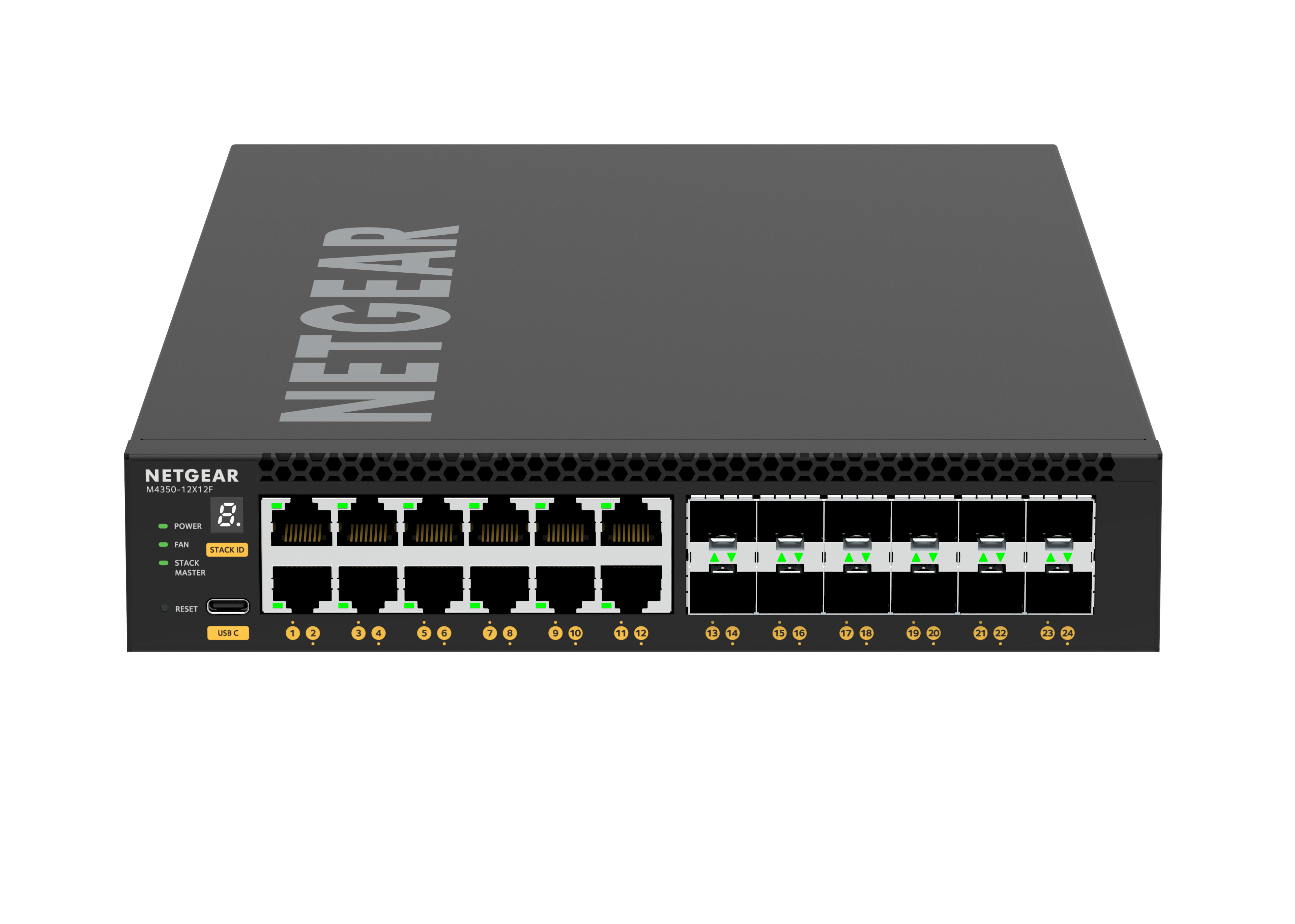 Netgear M4350-12X12F (XSM4324) | AV Line M4350-Series | 12x Port | 10Gbit/s
