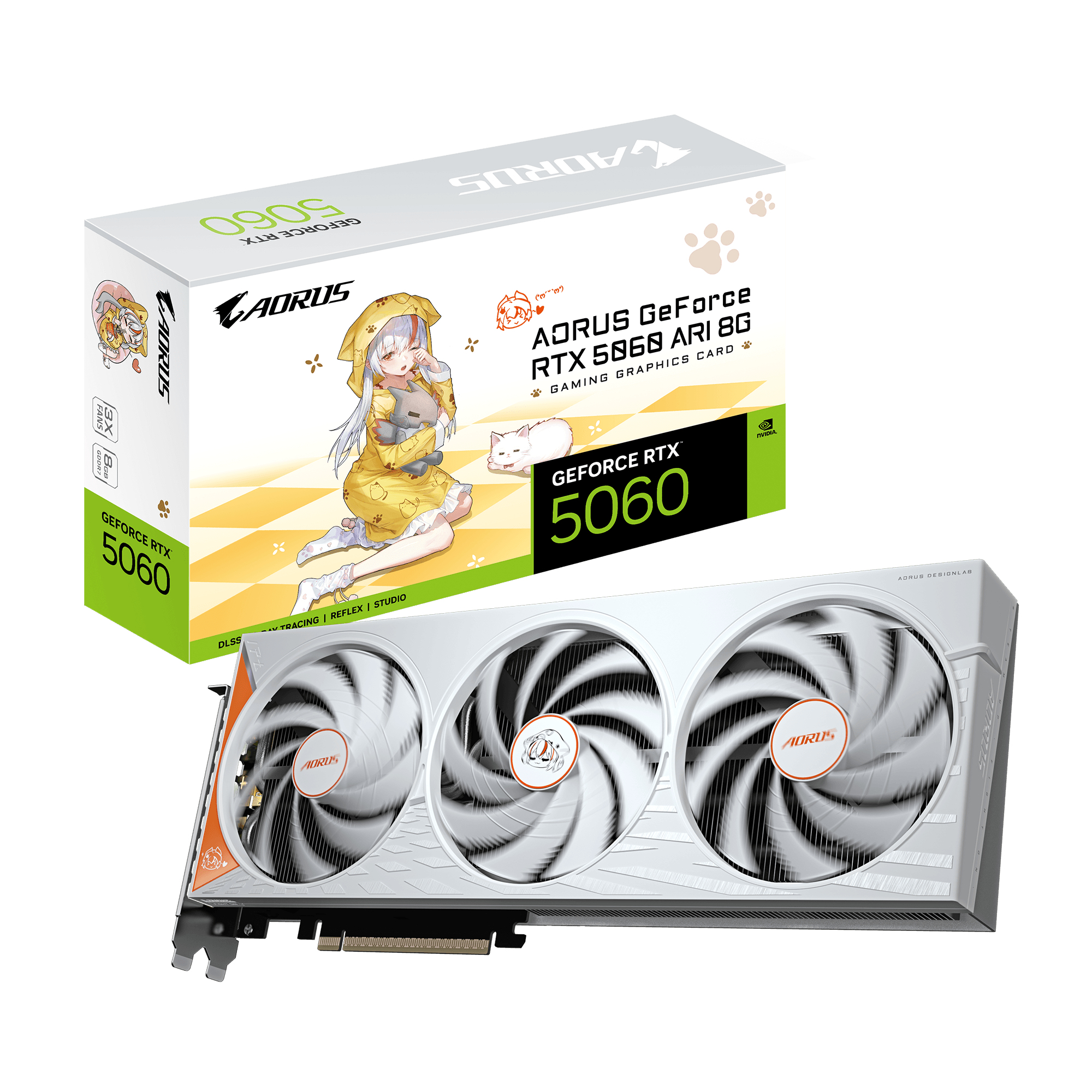 RTX 5060 8GB Gigabyte AORUS ARI GDDR7