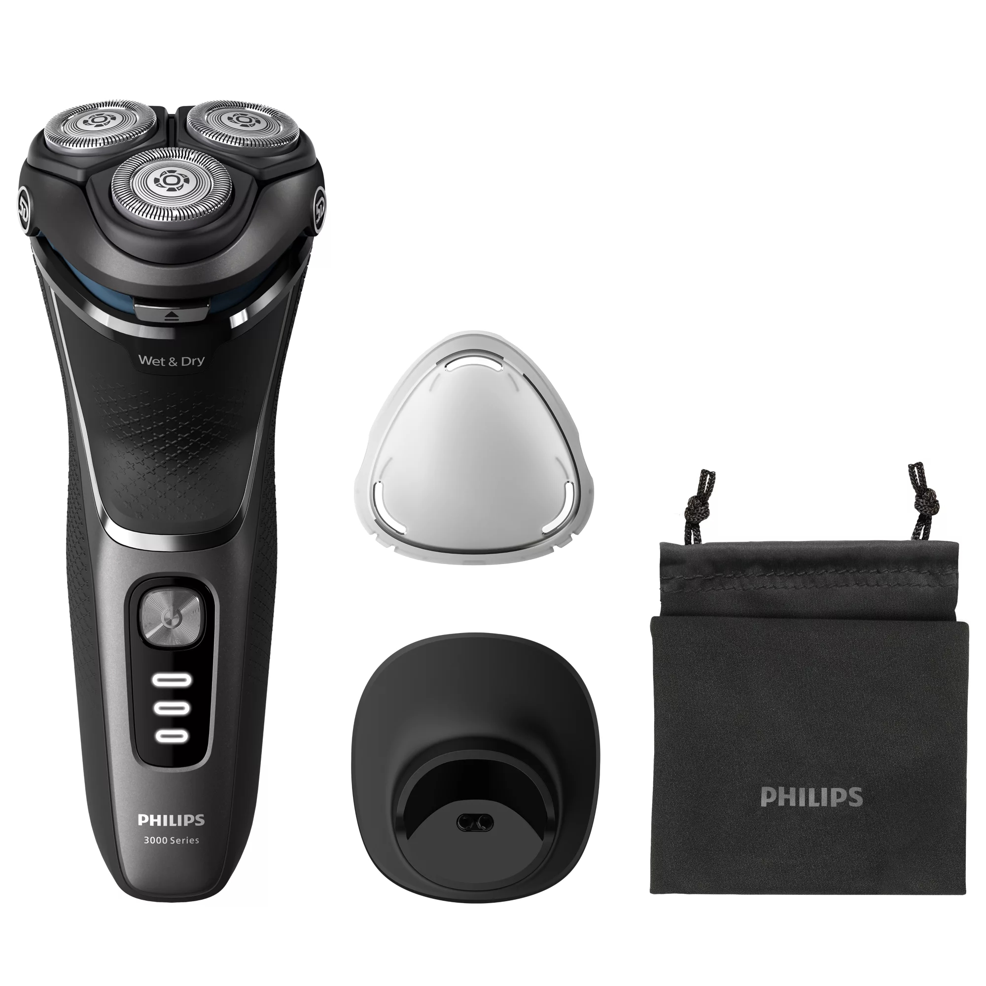 Philips 3000 Series S3343 Barbermaskine Sort