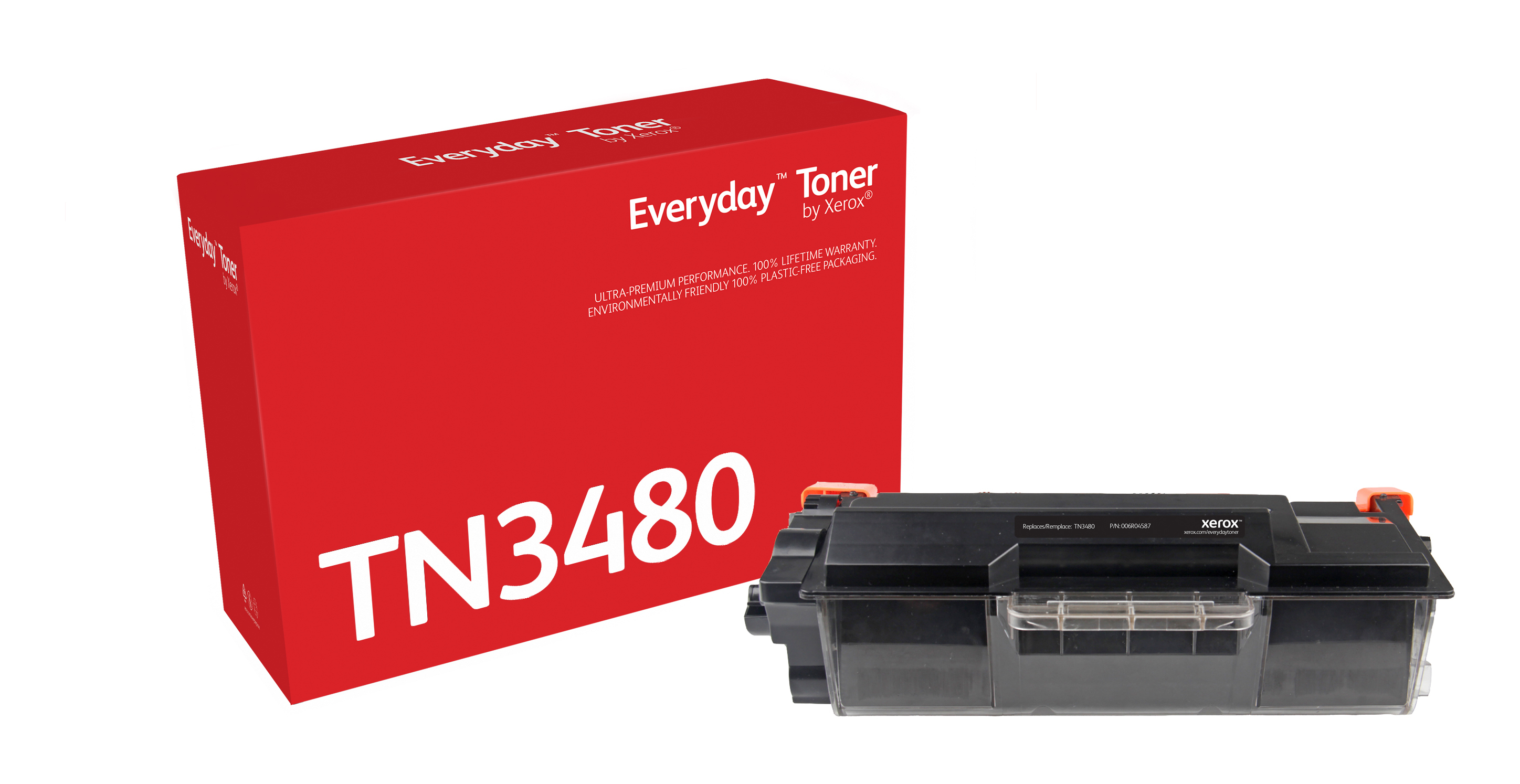 Xerox Everyday Toner 006R04587 Schwarz alternativ zu Brother Toner TN-3480