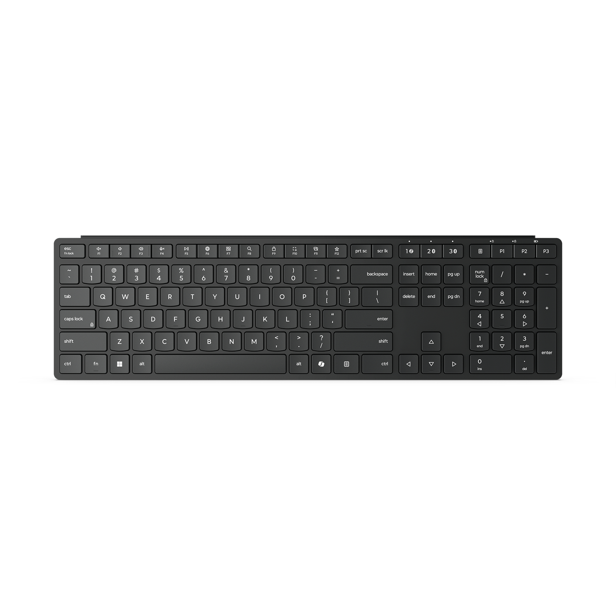 LENOVO Wireless Multi-Mode Pro Keyboard 6000 - Danish (DK)