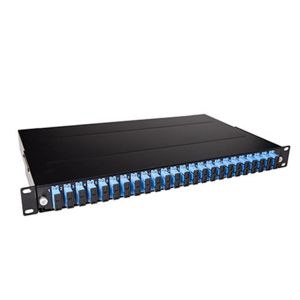 Fiber panel 24 x duplex SC singlemode OS2
