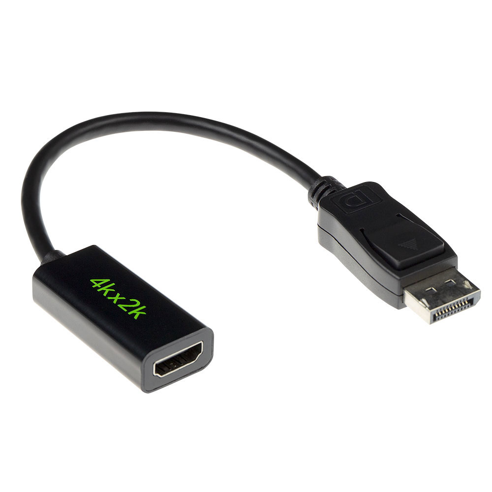 15 cm Conversion cable DisplayPort male to HDMI A female
