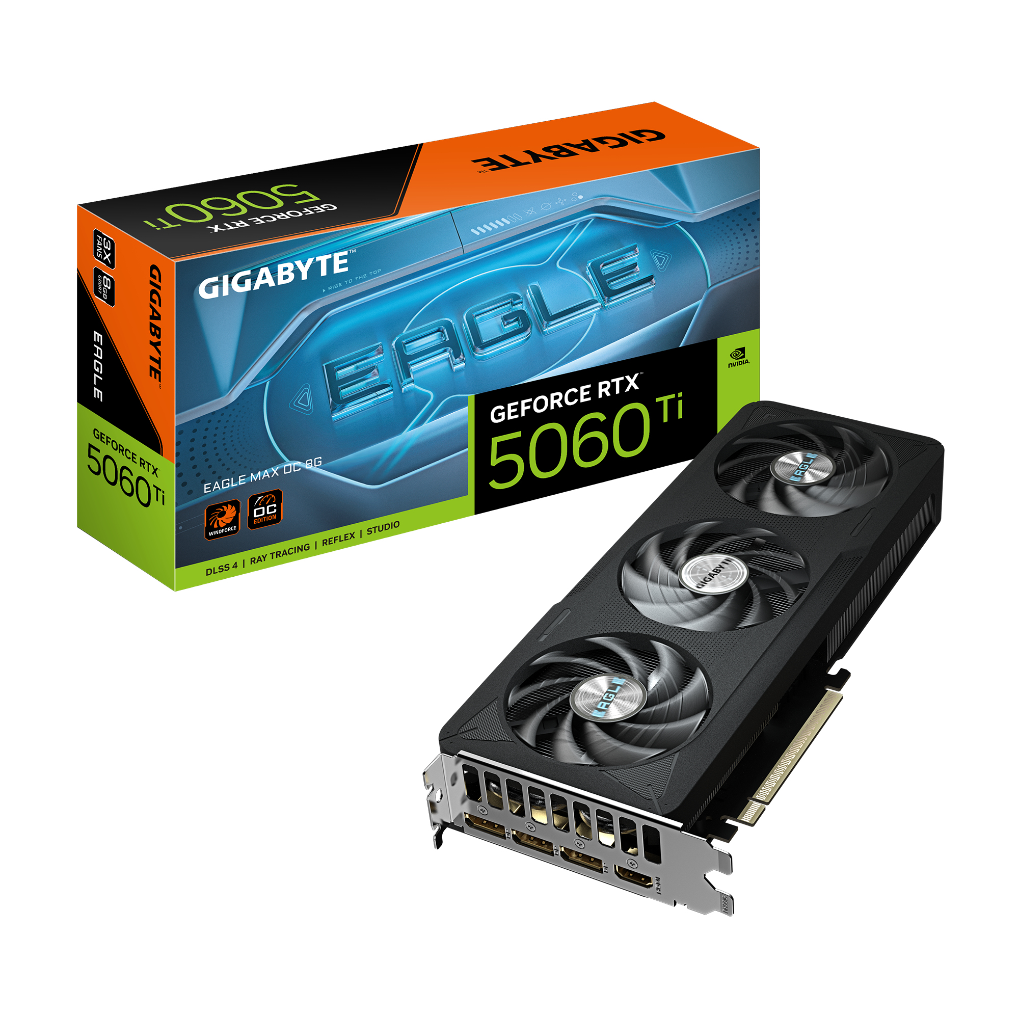 RTX 5060 TI 8GB Gigabyte EAGLE Max OC GDDR7