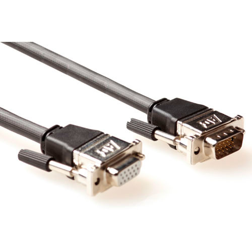 30 metre High Performance VGA extension cable male-female with metal hoods