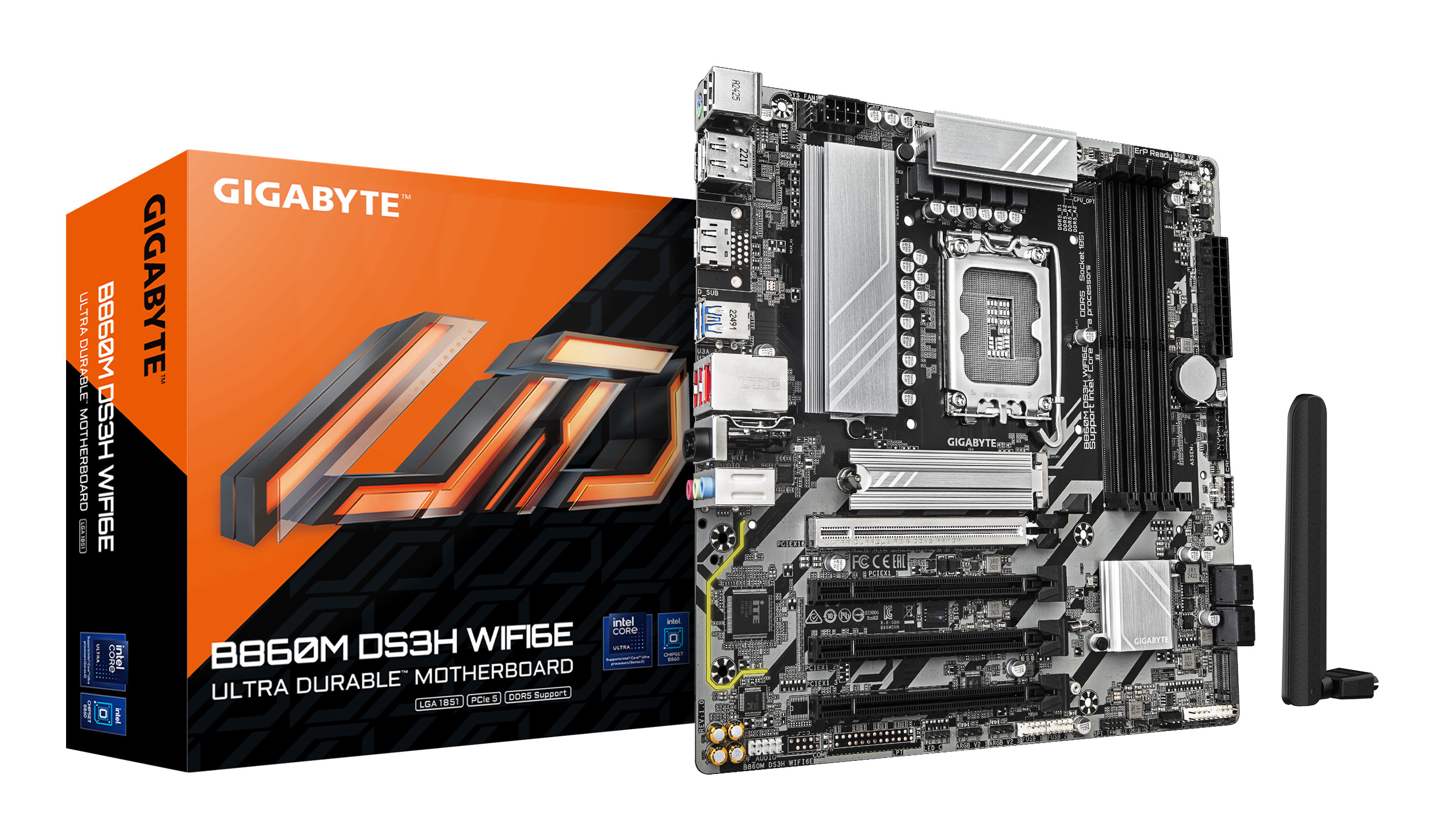 LGA1851 Gigabyte B860M DS3H WIFI6E