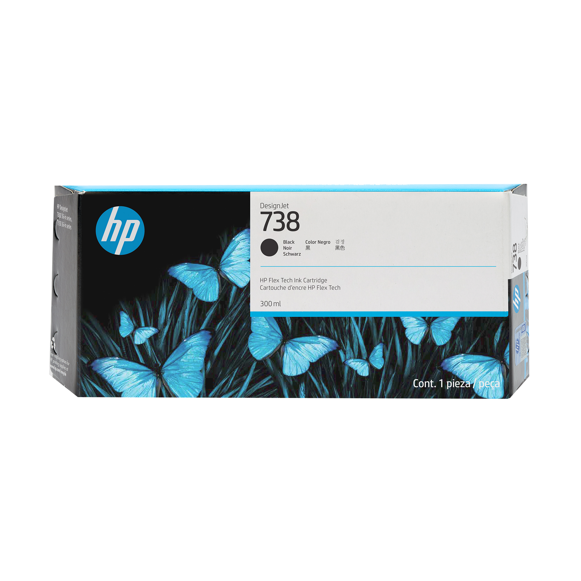 HP 738 - sort - original - DesignJet -