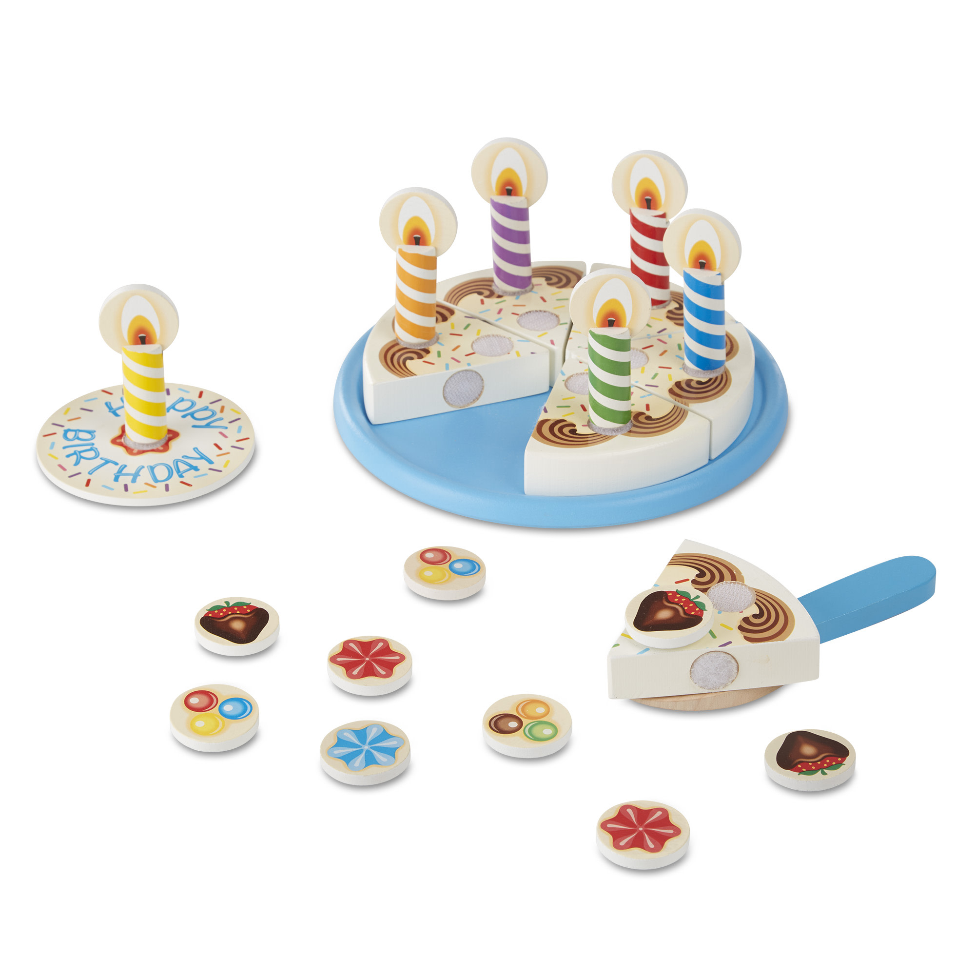 Melissa & Doug - Holz Geburtstagskuche