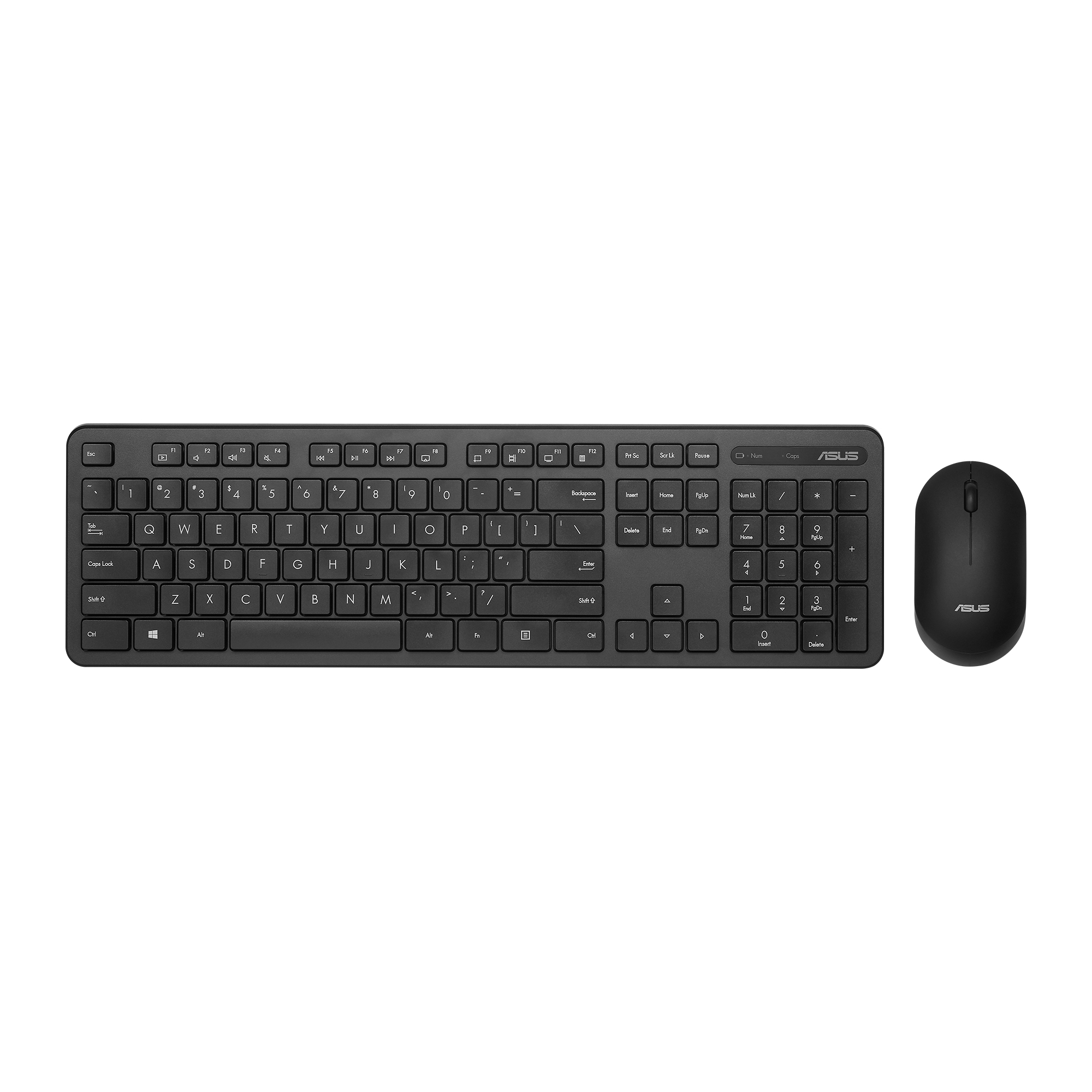 ASUS CW100 Tastatur-Maus-Set black