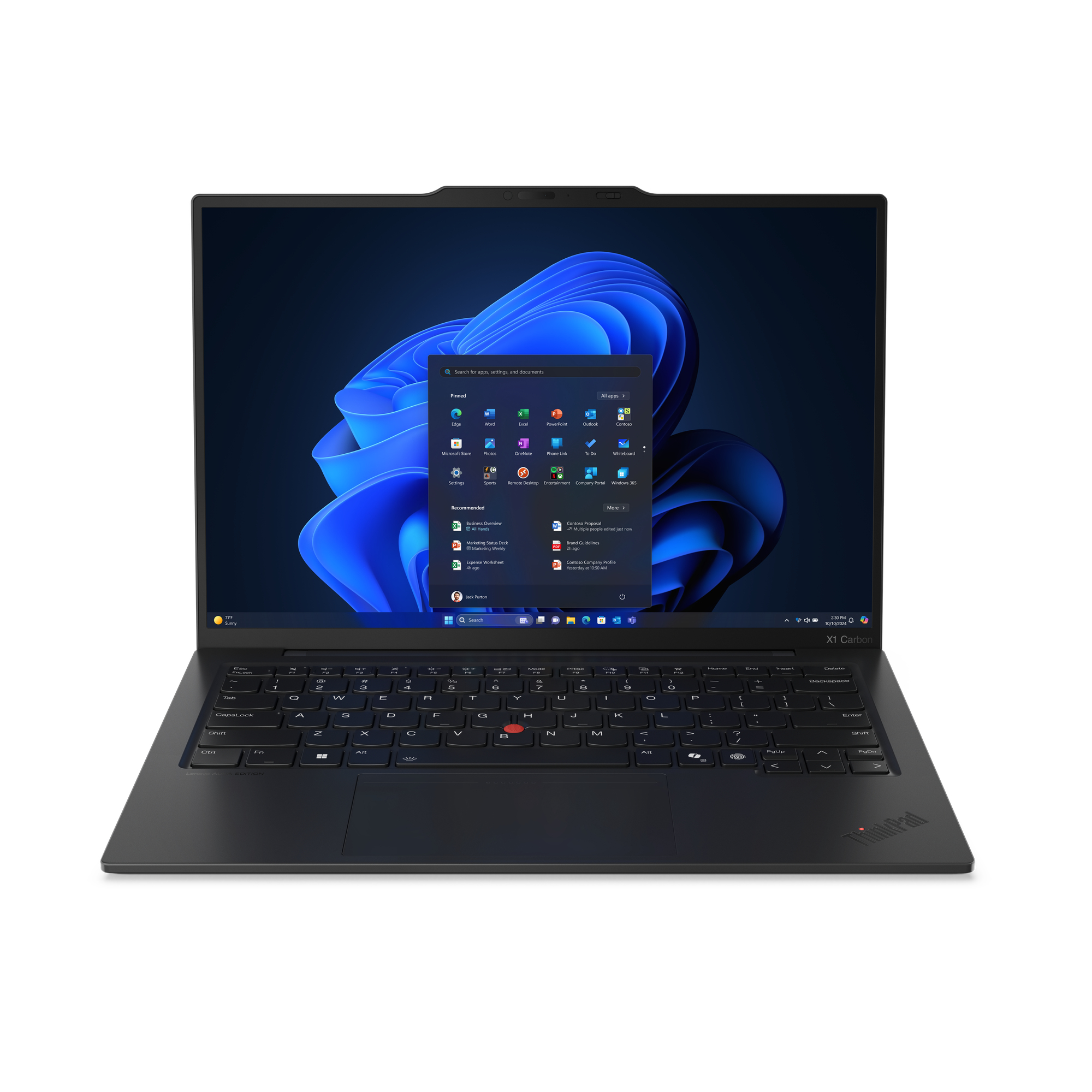 Lenovo ThinkPad X1 Carbon Gen 13 21NS 14 1920 x 1200 (WUXGA) 228V 32GB 512GB Intel Arc Graphics 130V Windows 11 Pro