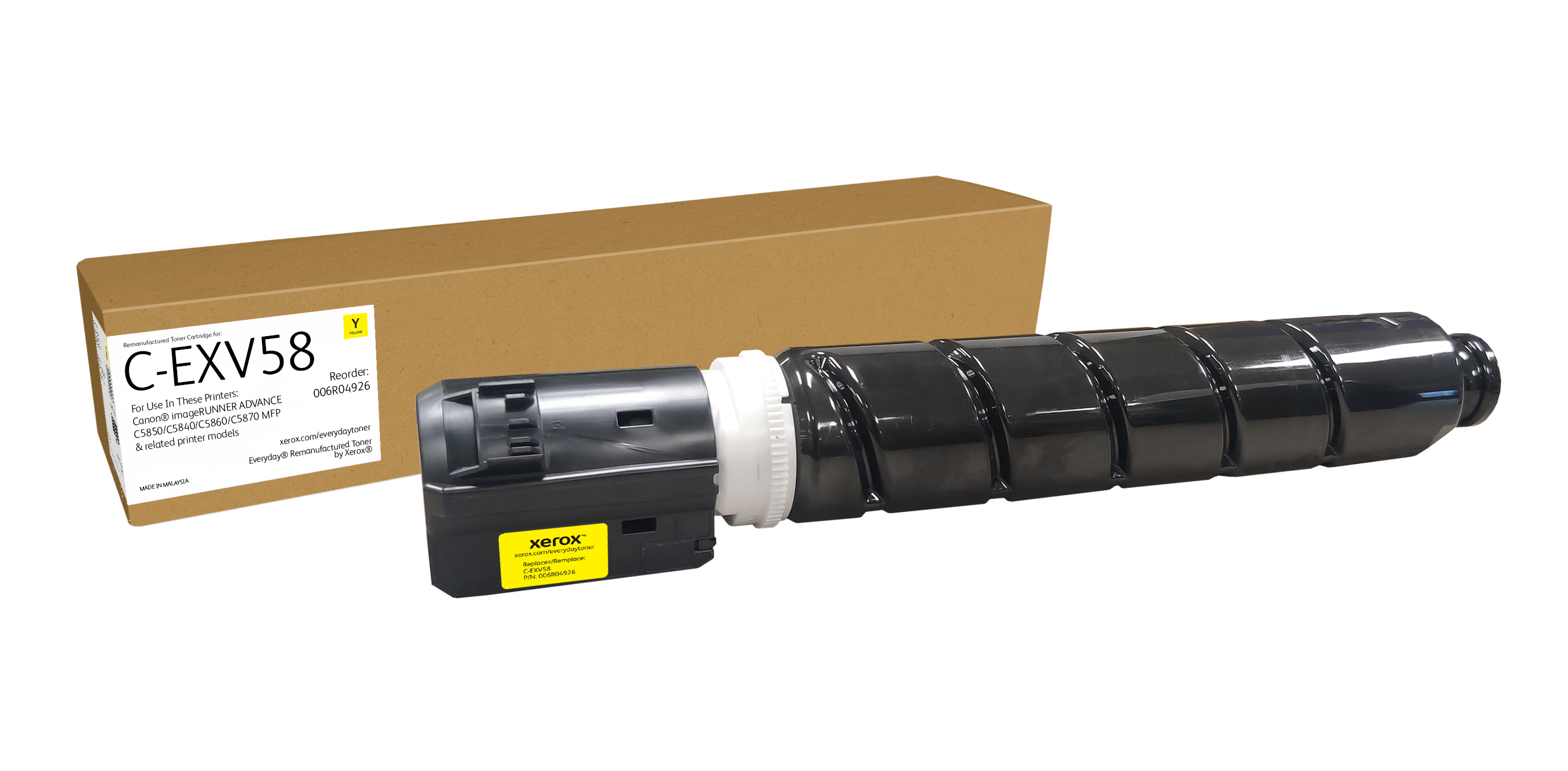 Xerox Toner Everyday Remanufactured Canon C-EXV58 Yellow