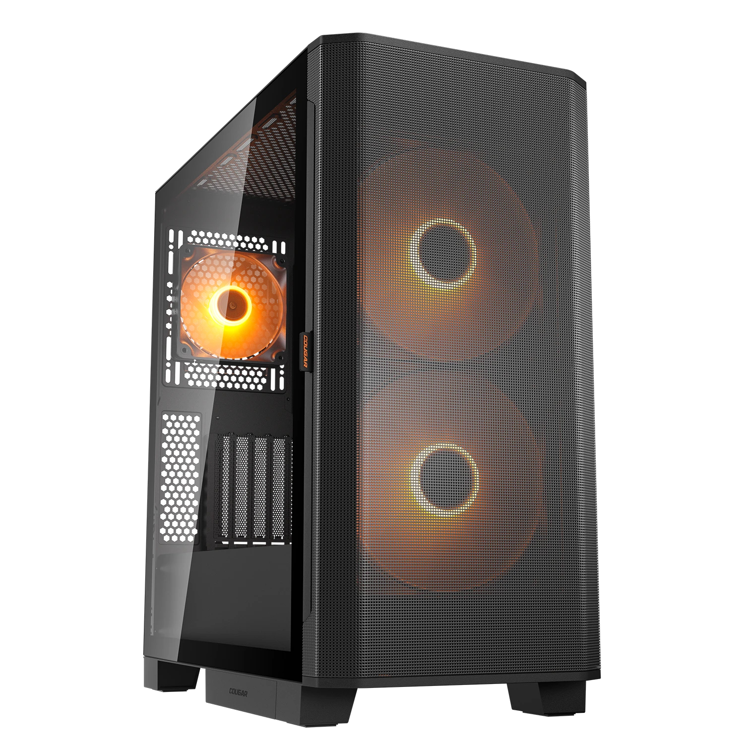 Midi COUGAR Airface FLO, ARGB, Schwarz