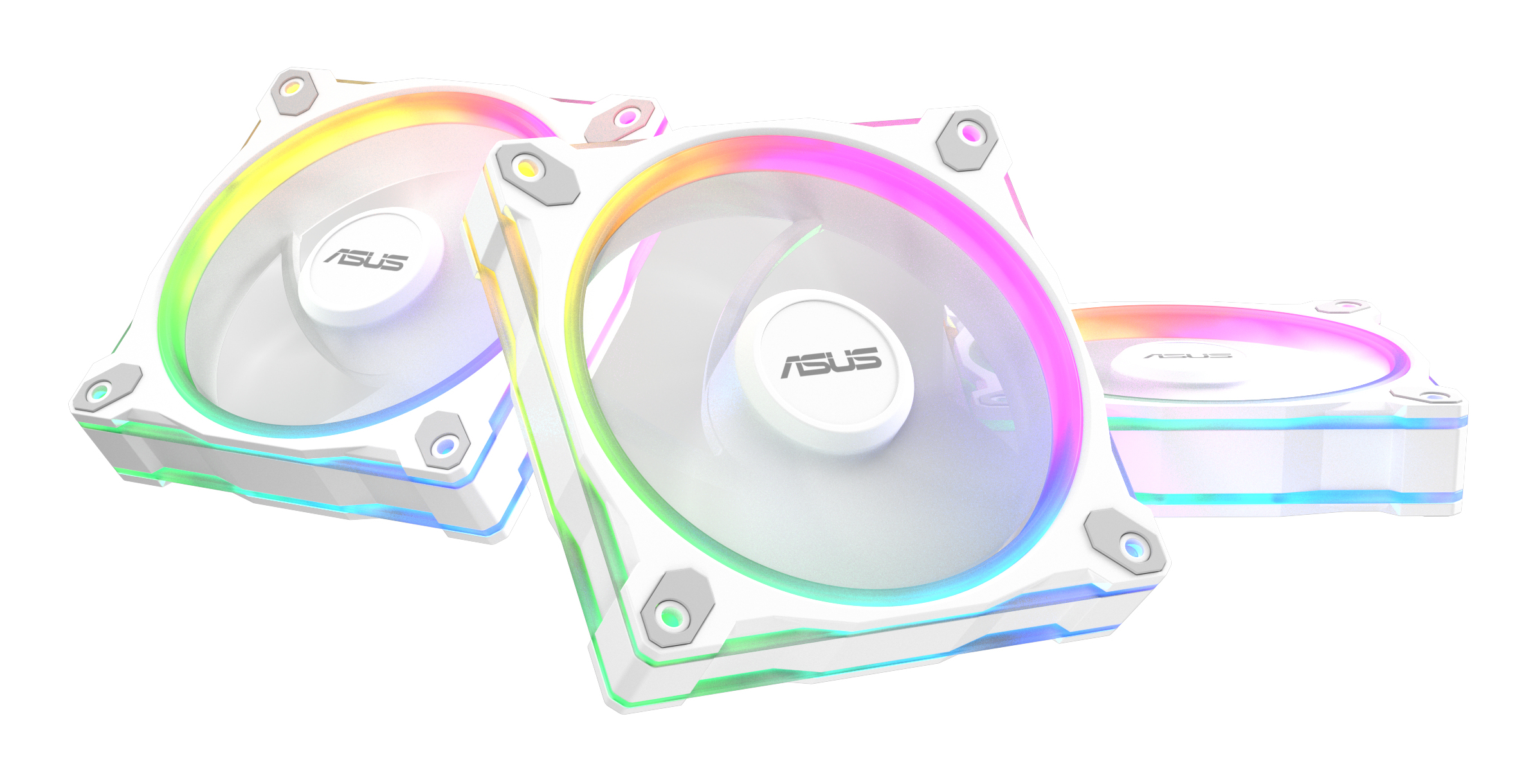 ASUS PRIME MR120 FAN ARGB REVERSE WHIT