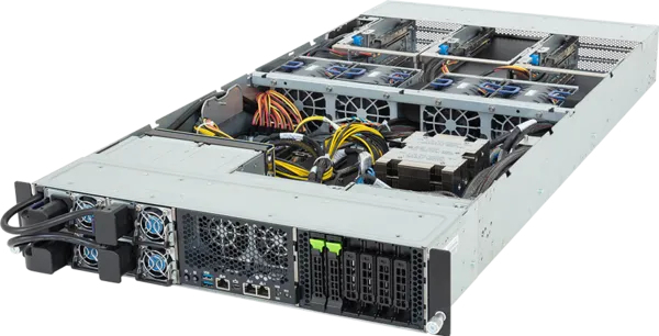 Server Gigabyte Barebone XV23-ZU0-AAJ1 (Rev. 3.x) NVIDIA MGX Server 2U UP Single Sockel SP5
