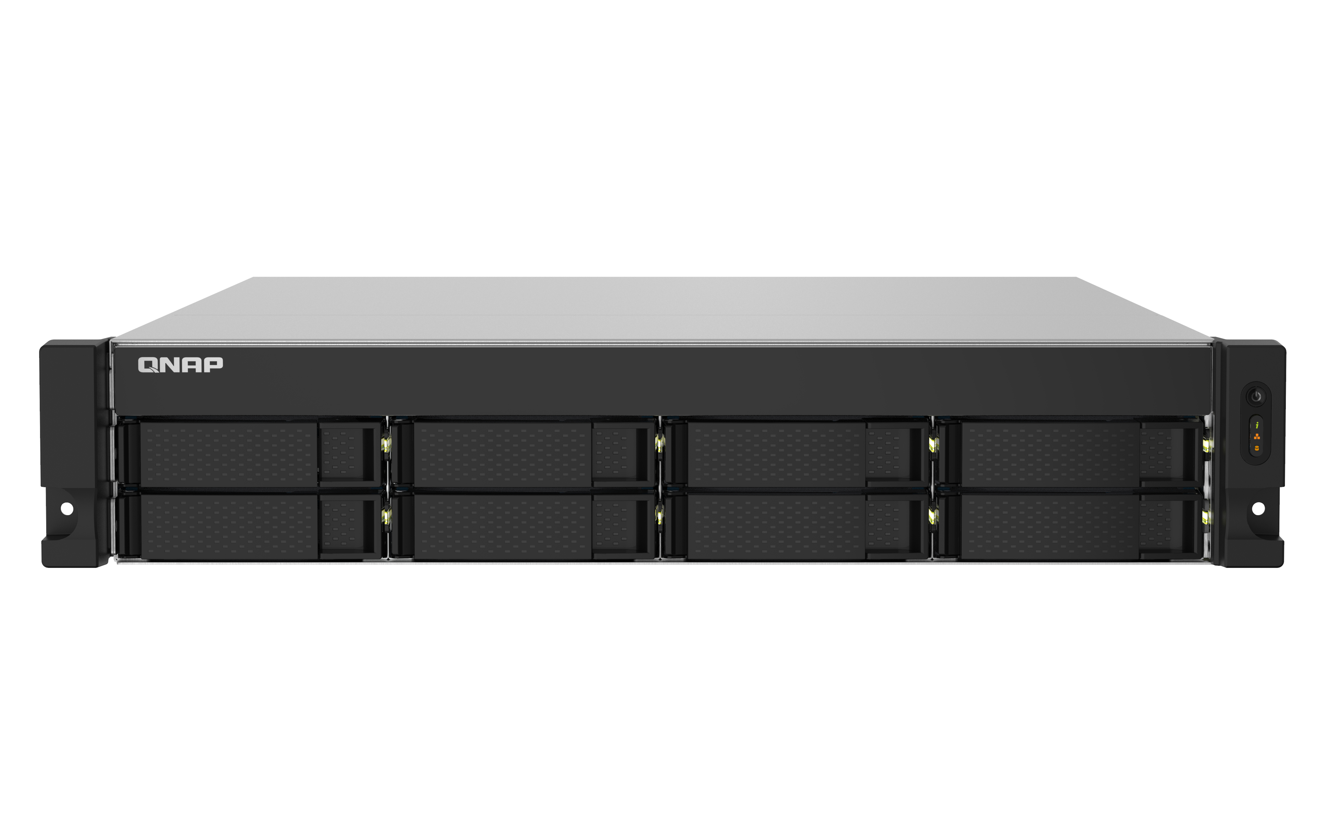 QNAP TS-832PXU-RP-4G 8-Bay rackmount NAS AL324 4GB DDR4 UDIMM RAM SATA 6Gb/s 2x 10GbE SFP+ 2x 2.5GbE 1x PCIe Gen2 x2 slot 250W