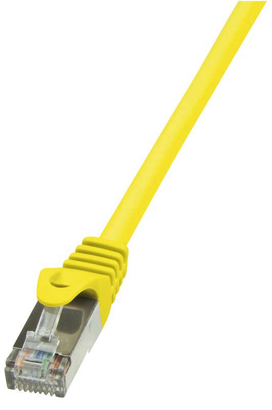 Logilink Patch Cable Cat.6 U/UTP yellow 7,50m EconLine