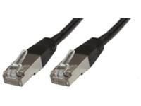 MicroConnect F/UTP CAT5e 5m Black PVC Outer Shield : Foil screening 4x2xAWG 26 CCA
