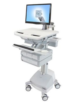 ERGOTRON StyleView Wagen mit LCD-Arm SLA-Antrieb 4 Schublade EU