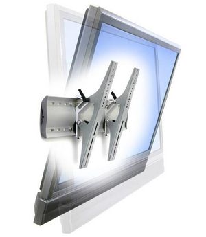 ERGOTRON TM Wandhalterung neigbare ab 81,3cm/32 Zoll max. 79kg. VESA horizontal 100 bis max. 600mm vertikal 100 bis max. 450mm