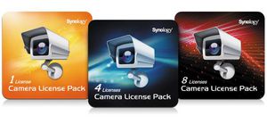 Synology NAS Kameralizenzpaket (4 Cams)