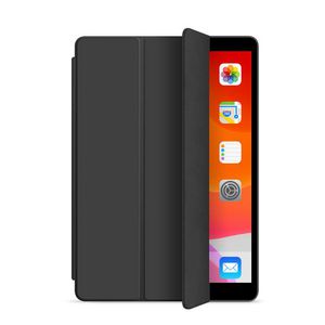 eSTUFF iPad 9.7 2018/2017 DENVER  Folio Case Black PU leather  front with soft TPU back