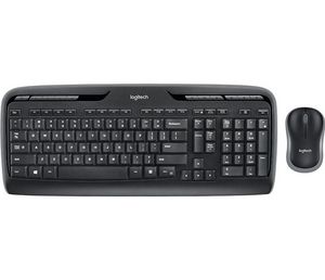 Logitech Wireless Combo MK330 Sæt med mus og tastatur Trådløs Nordisk