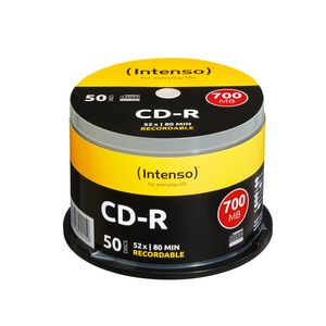 Intenso - CD-R x 50 - 700 MB - lagring