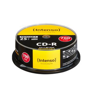 Intenso - CD-R x 25 - 700 MB - lagring