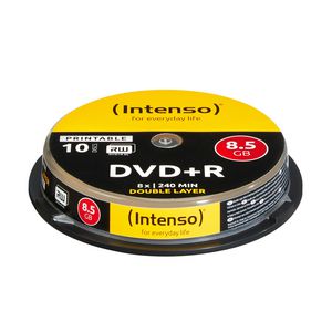 Intenso - DVD+R DL x 10 - 8.5 GB - lag