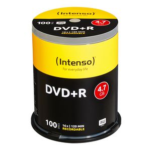 Intenso - DVD+R x 100 - 4.7 GB - lagri