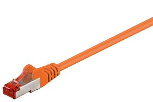 MicroConnect S/FTP CAT6 25m Orange LSZH PiMF (Pairs in metal foil) 4x2xAWG 28, CU