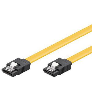 MicroConnect SATA cable 6GB, SATA III 0,50M 7-Pole to 7-Pole SATA plugs, 300pcs/box