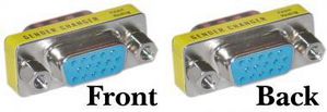 MicroConnect Mini Gender HD15 F/F VGA-VGA HD15 Female to Female 1500pcs/box