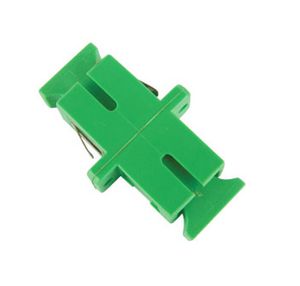 MicroConnect Adapter SC/APC SM Simplex FIBSCAPCADA, SC, APC,  Female/Female, Green
