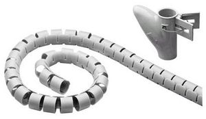 MicroConnect Cable Eater 2,5meter Grey 20mm, With Tool