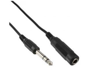MicroConnect 6.3mm Jack Extension Cable, 5m 6.3mm Jack Extension Cable