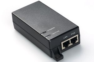 MicroConnect 15.4W 802.3af PoE Injector 100-240V, 50-60Hz, 48V DC, Maximum speed rate: 1000Mbps, Transmission distance: 100m
